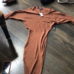 Express Brown Dress (NWT)